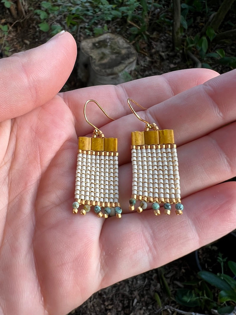 Tribal Soul Woven Earrings