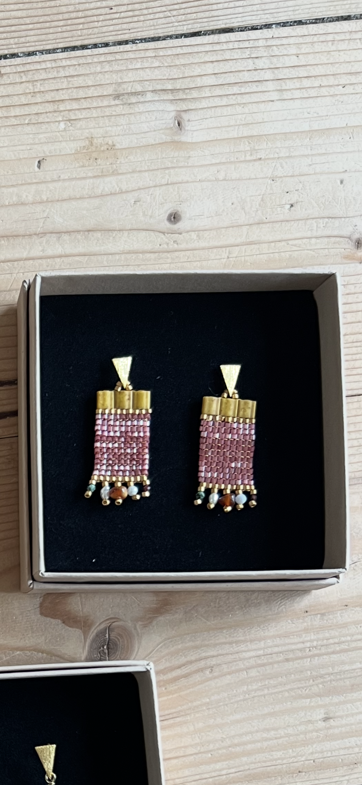 A Winter's Tale : Woven earrings