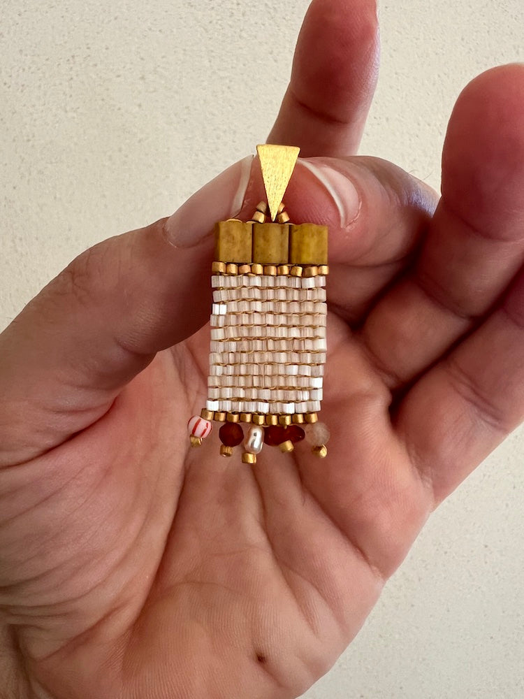 A Winter's Tale : Woven earrings